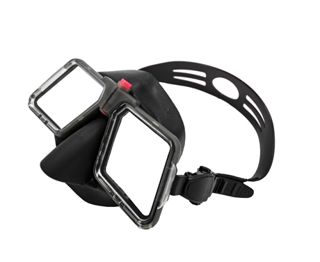 Foldable diving mask